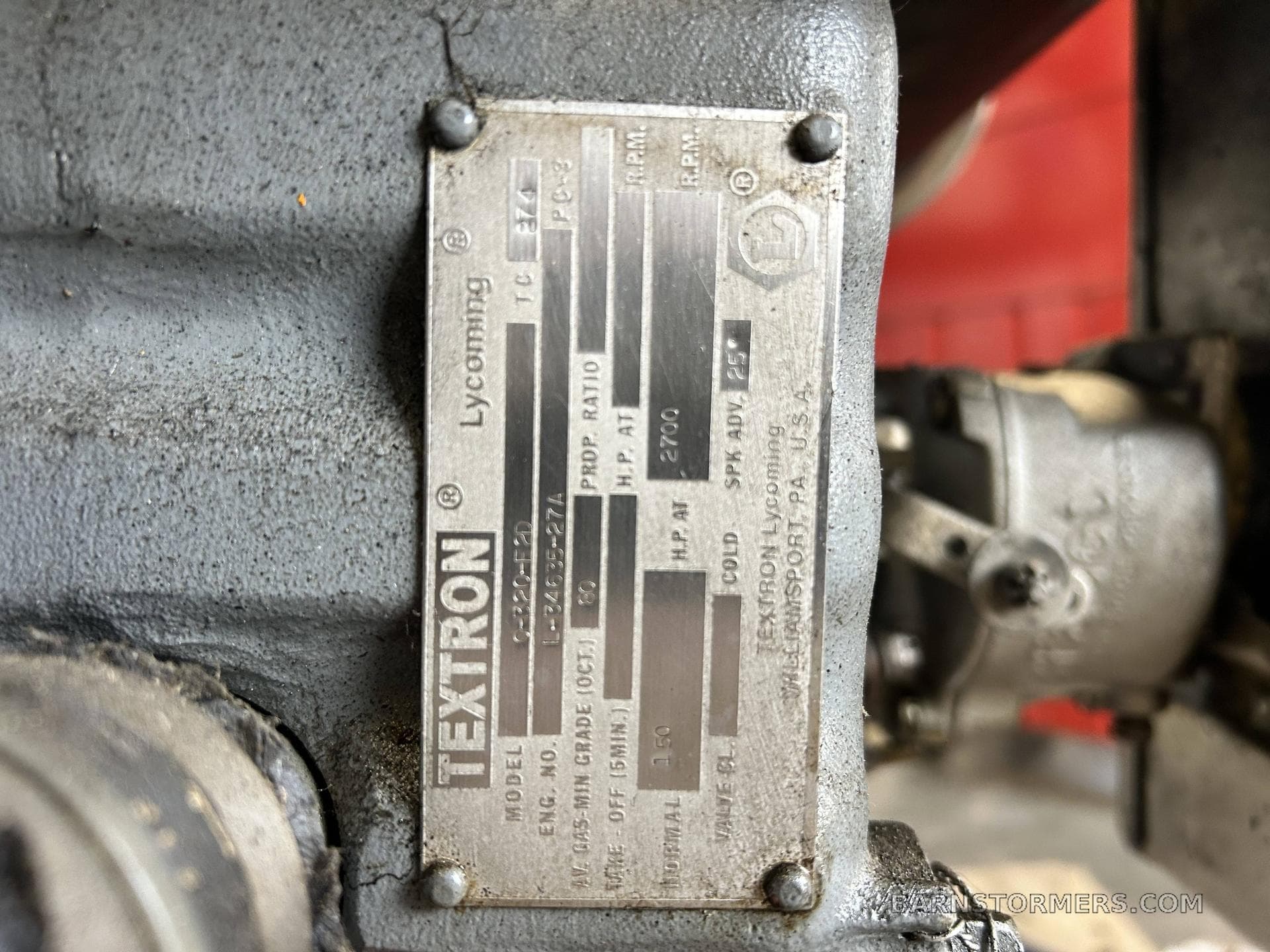 O320 LYCOMING ENGINE photo 1