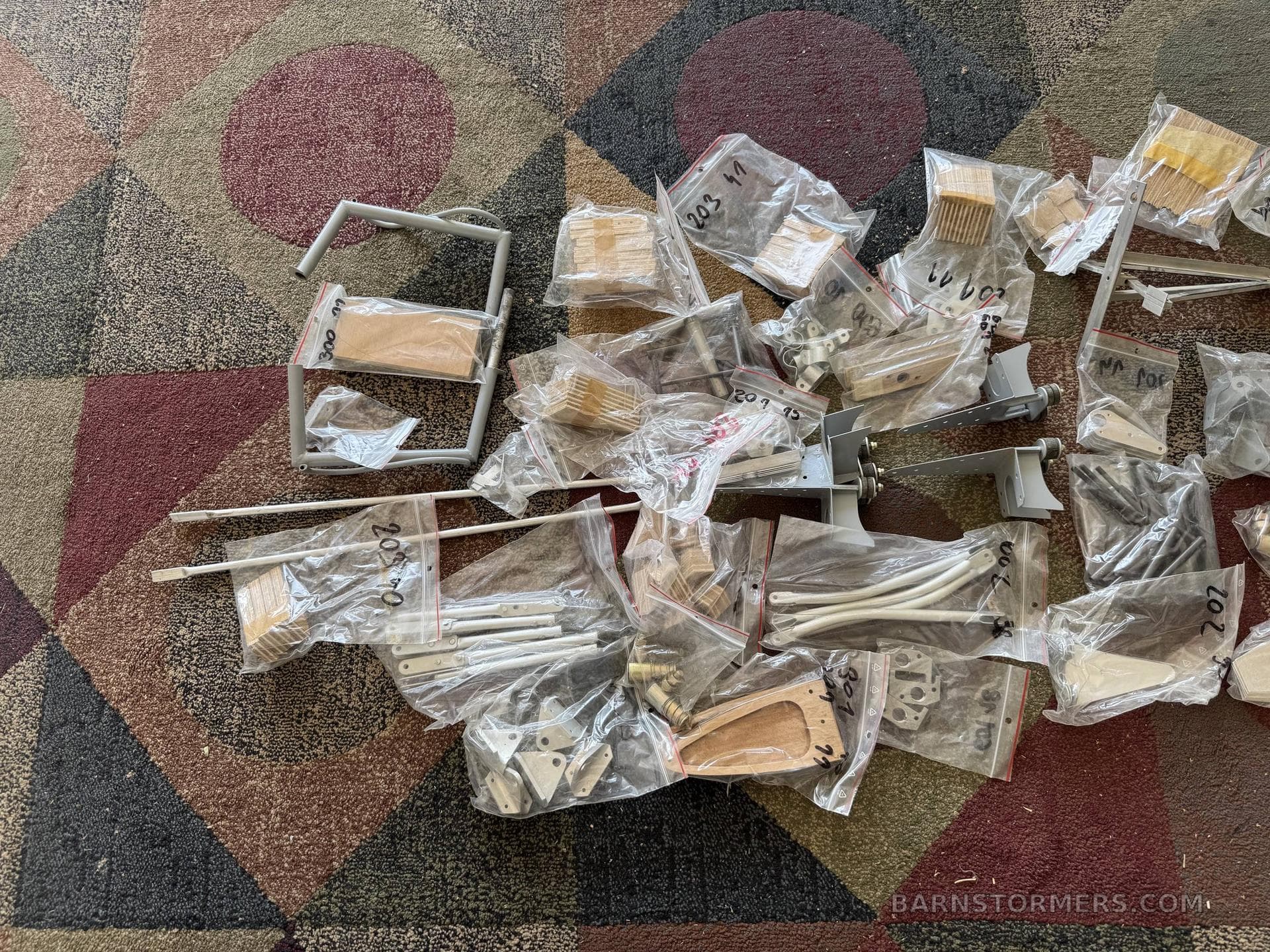 MC-30 LUCIOLE AIRPLANE PARTS. photo 3