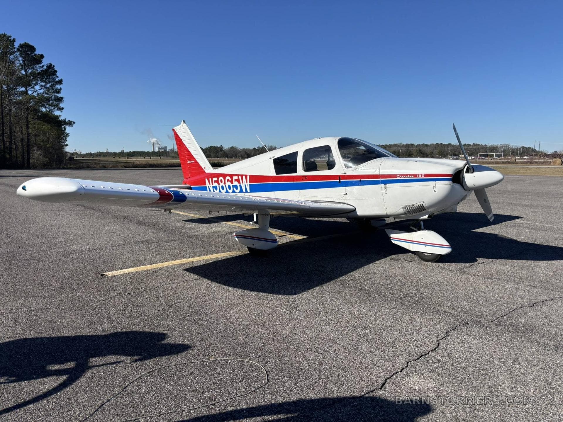 1965 PIPER 180 GLASS PANEL