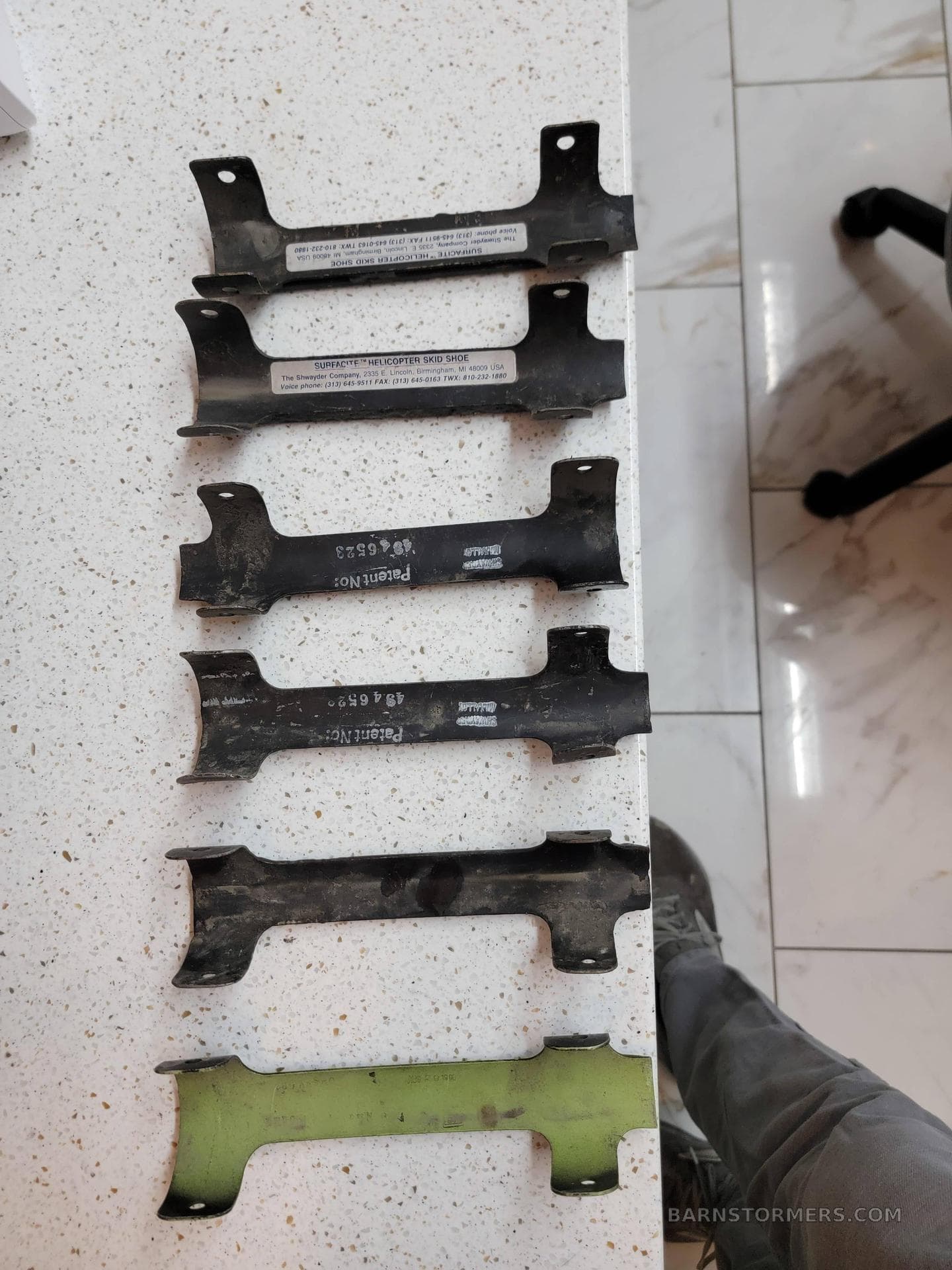 HUGHES SCHWEIZER SKID SHOES photo 3